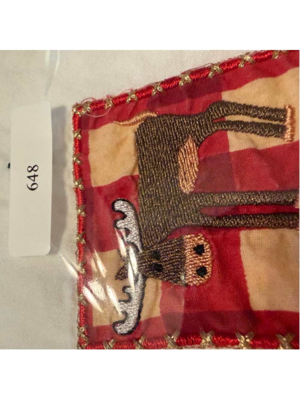 Retro Christmas patchwork button down - Picture 5 of 5